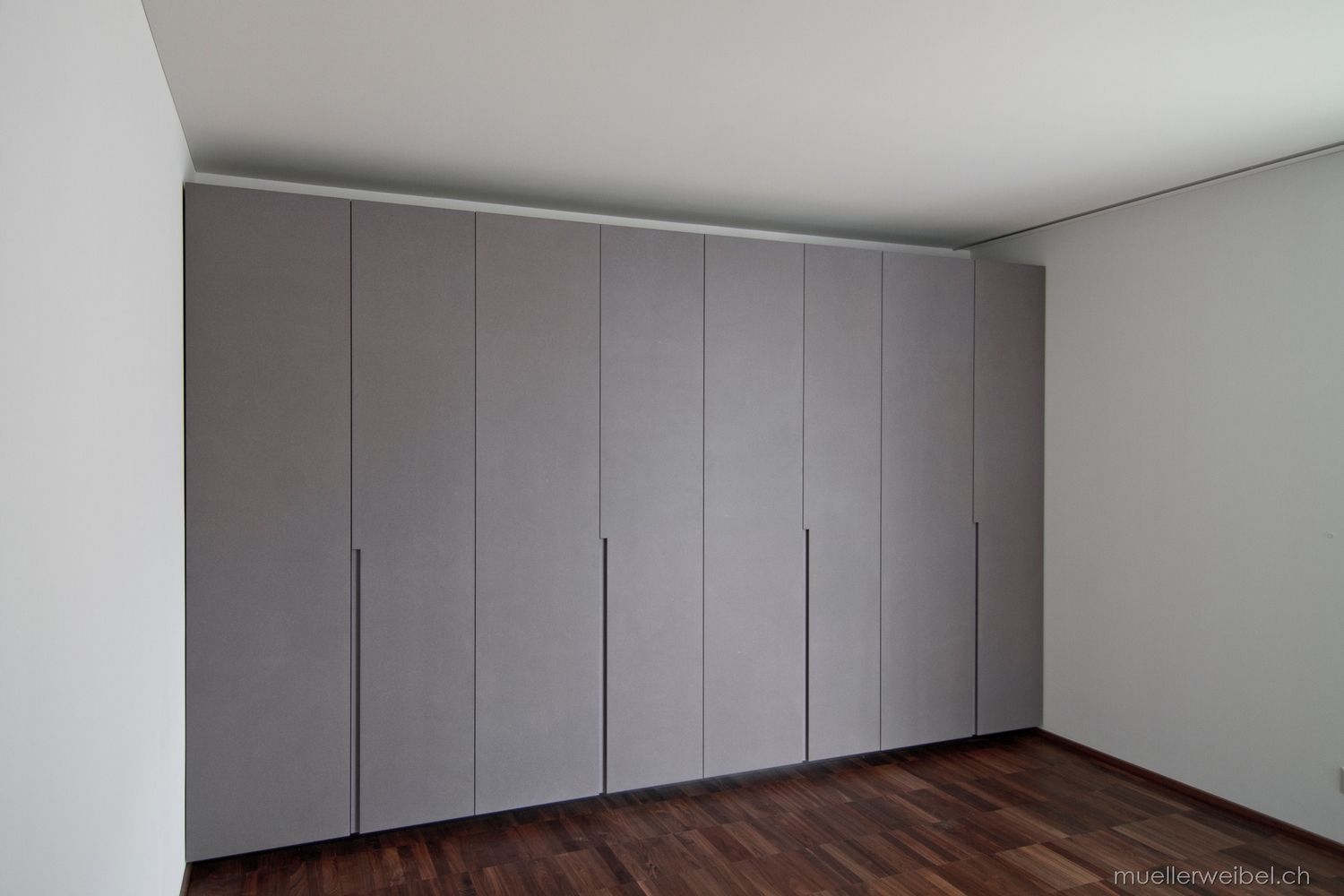 Schrank MDF grau